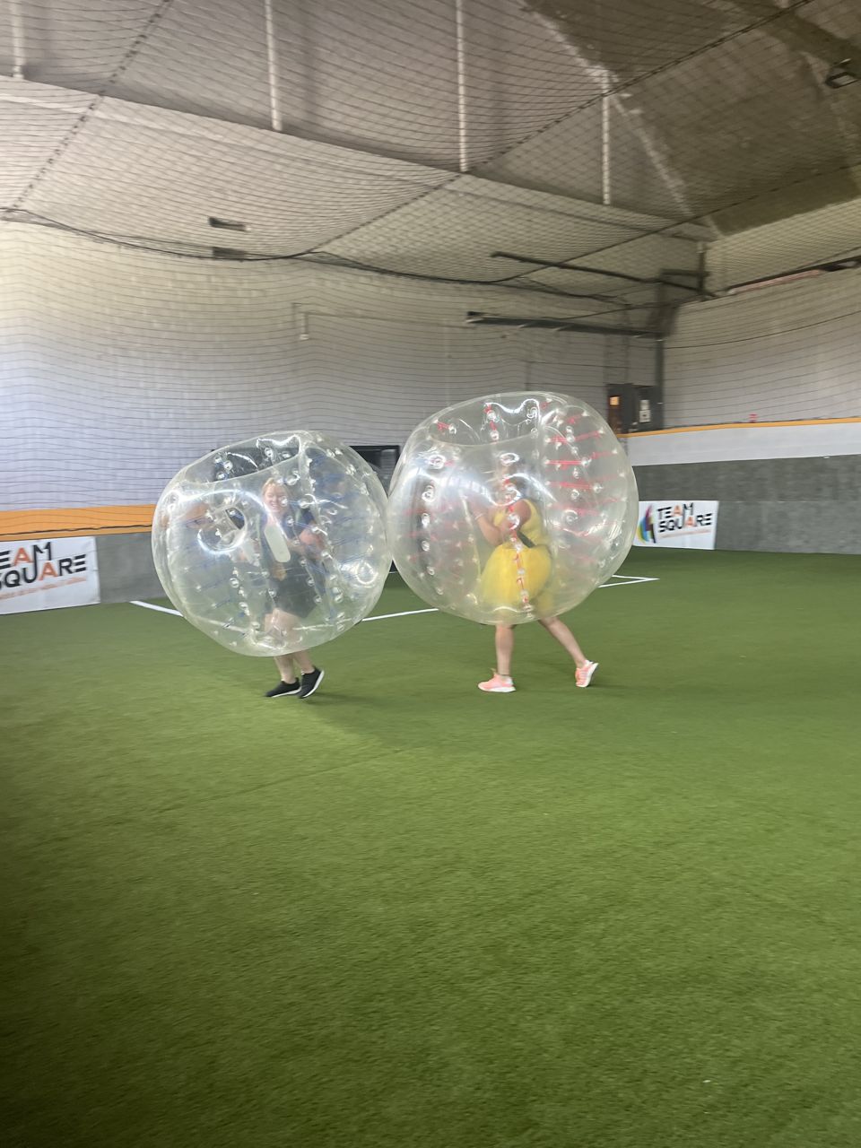 Bubble Foot Lens : sortie insolite et festive chez Team Square
