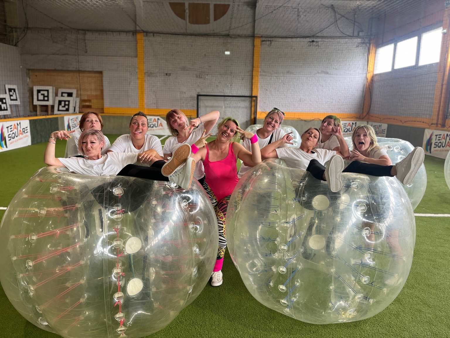 Bubble Foot à Lens : l’activité insolite idéale chez Team Square